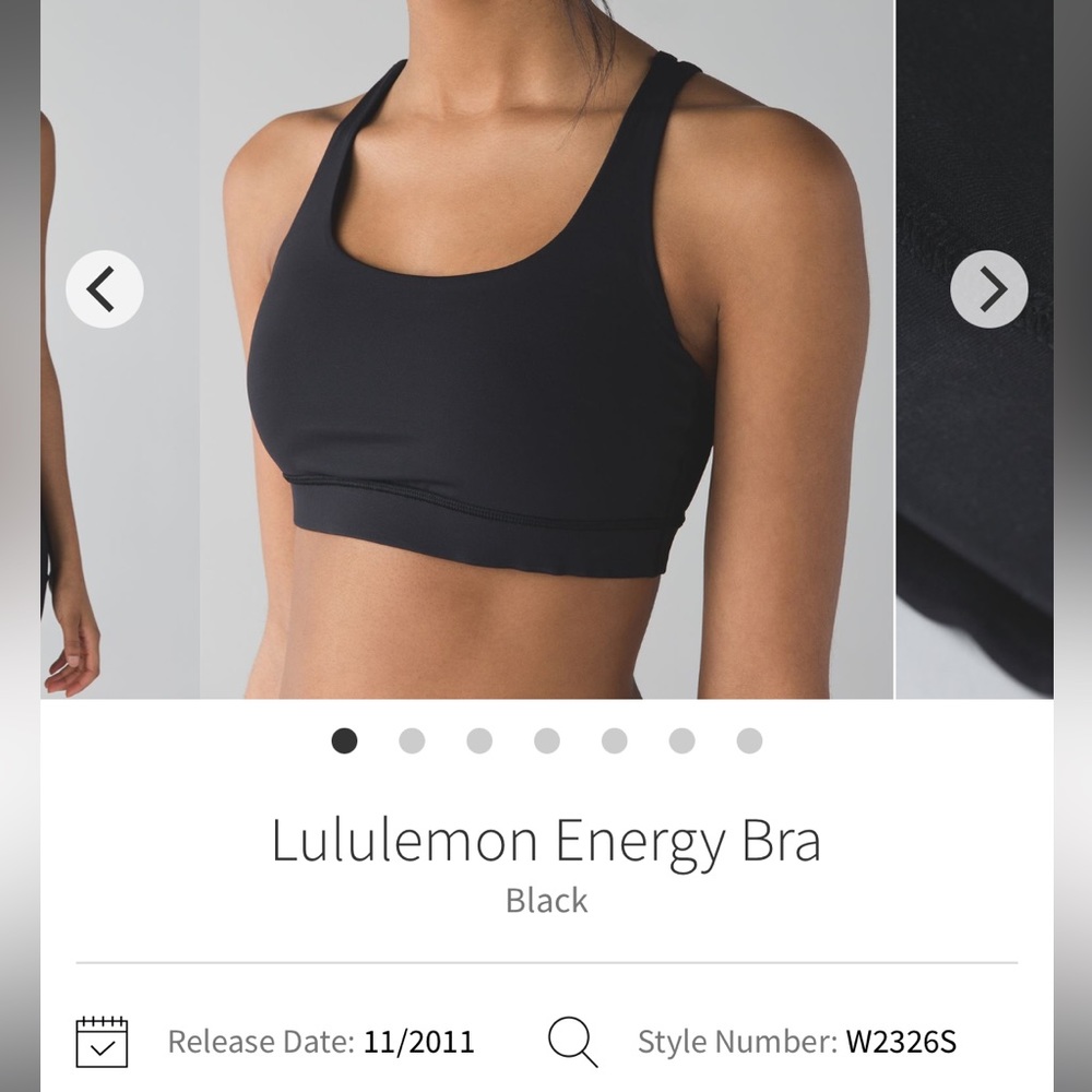 Lululemon sports bra